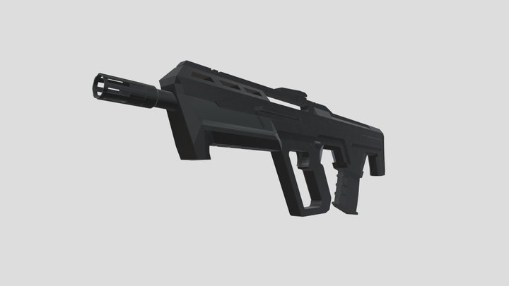 Valorant Bulldog 3D Model