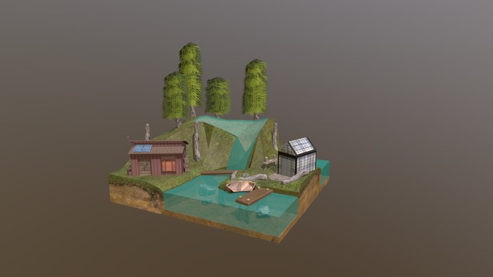 DAE_Diorama 3D Model