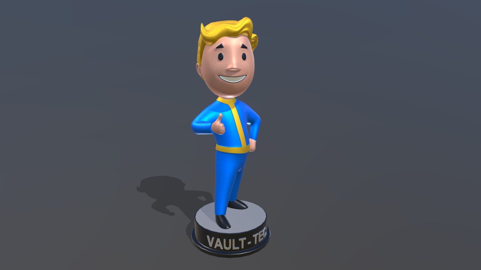 Roblox Character Video game Fallout 4, Vault Boy, 3D Computer