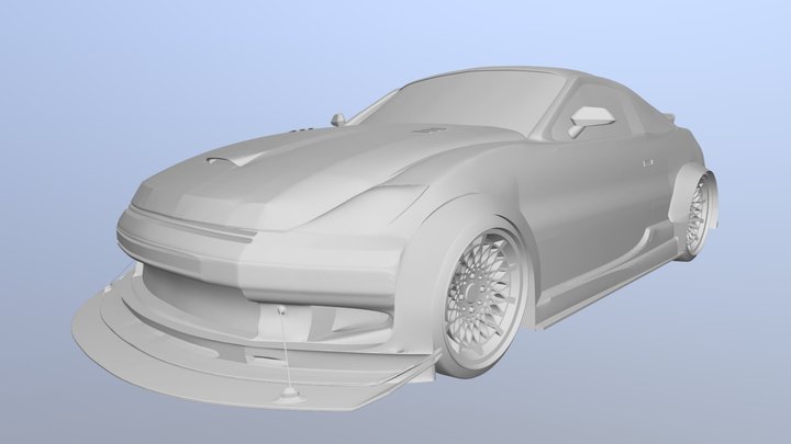 Nissan 350Z Rocketbunny 3D Model