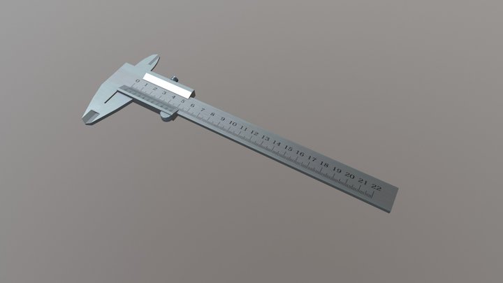 Vernier Calipers 3D Model