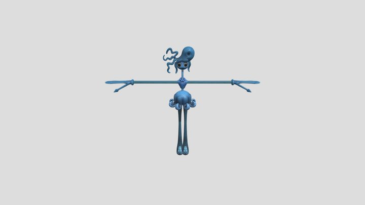 Project_ Playtime__ Octo- Mommy 3D Model