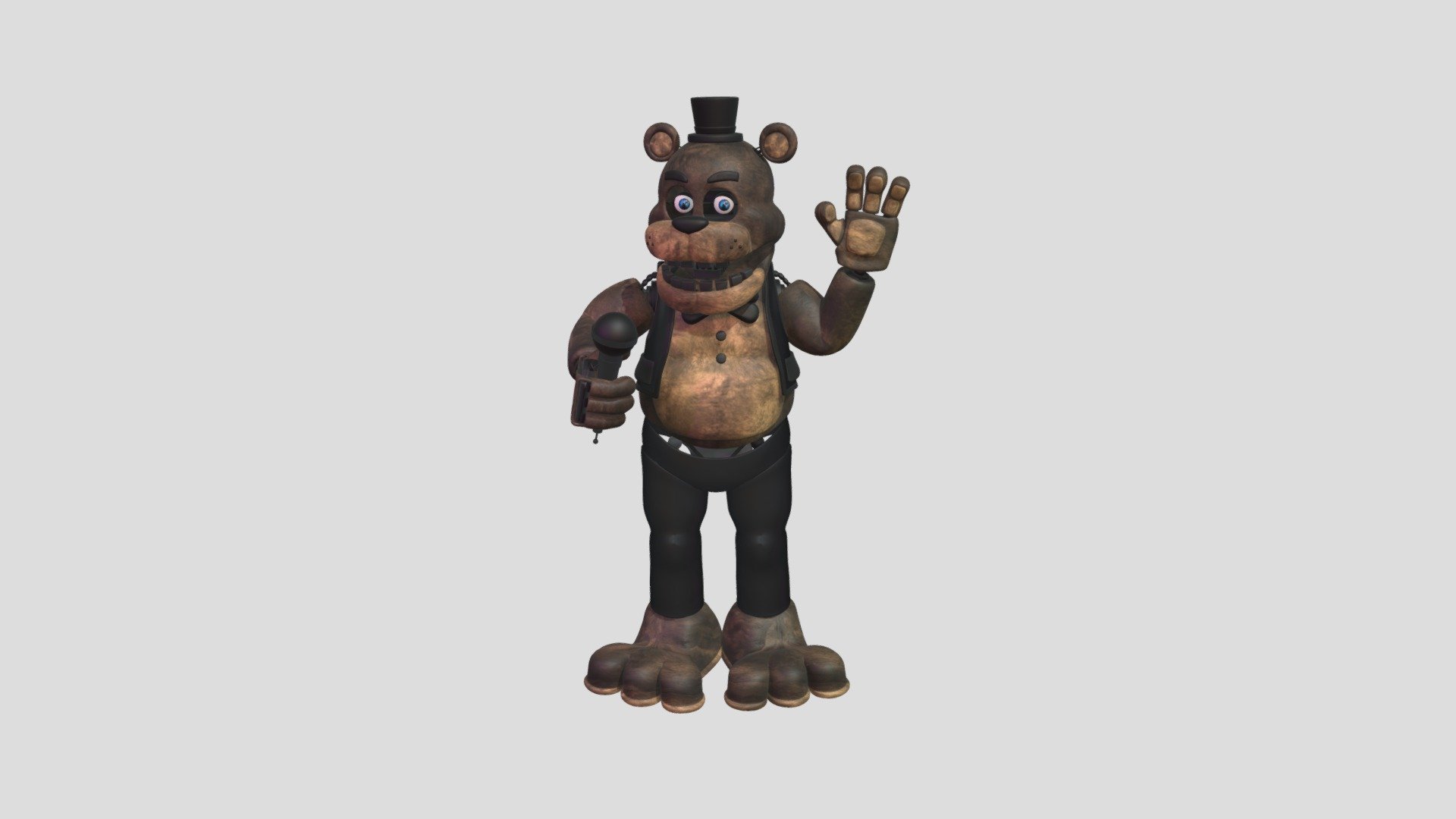 FREDDY FNAF PLUS POR EITAN ARAYA333 - Download Free 3D model by ...