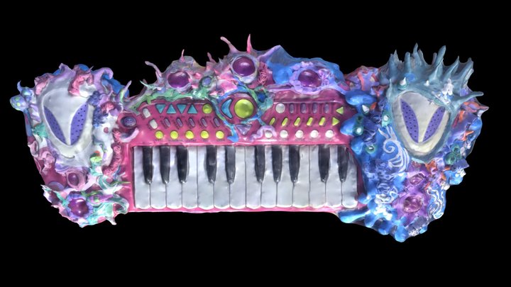 piano 3D Model