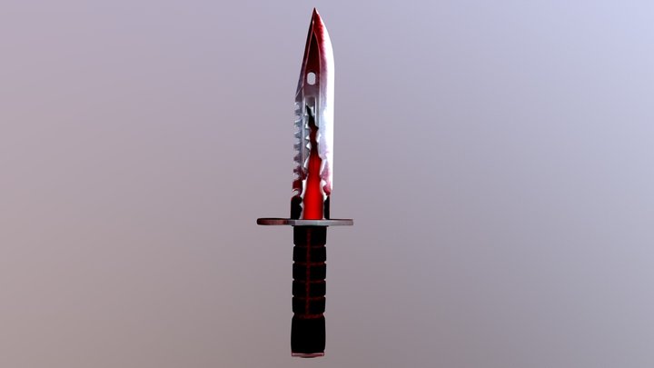 M9 Bayonet | SPLIT 3D Model