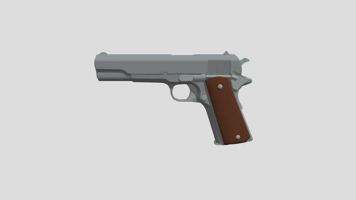 COLT 1911 3D Model