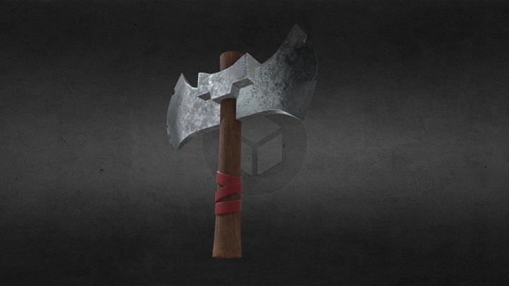 Axe - Low Poly 3D Model