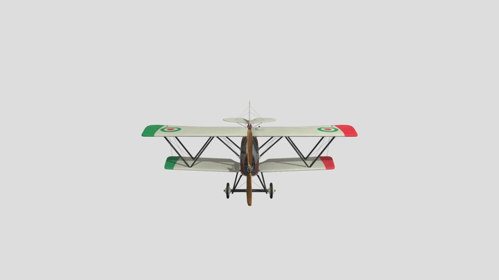 Ansaldo Sva 5 Wwi Italian Biplane – Modello 3D gratuito STL