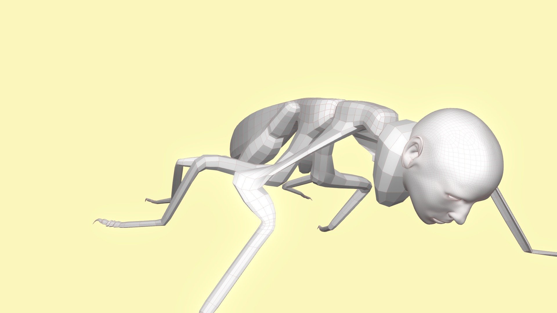 Bug - 3D model by adriennecassel [f8d19fa] - Sketchfab