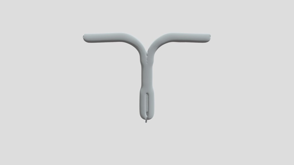 Y-shaped keychain