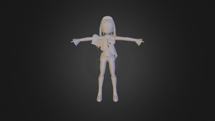 Girl 3D Model