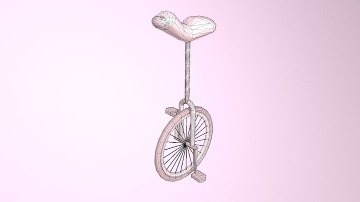Unicycle 3D Model