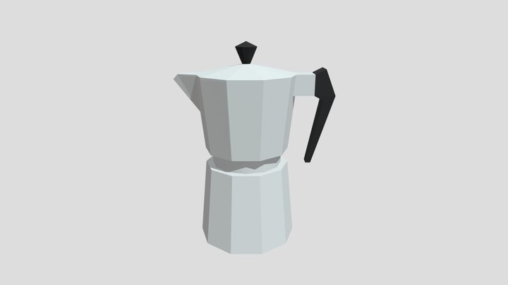 Moka Pot 3D Model