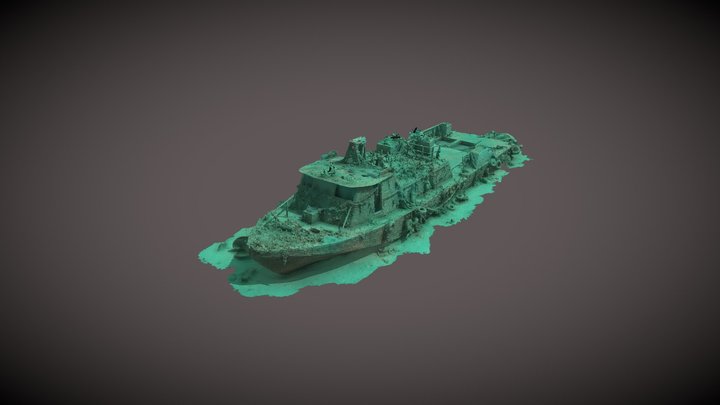 Inchcape 10 Wreck 3d Photogrammetry Model 3D Model