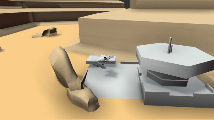 Desert Lab Test 3D Model