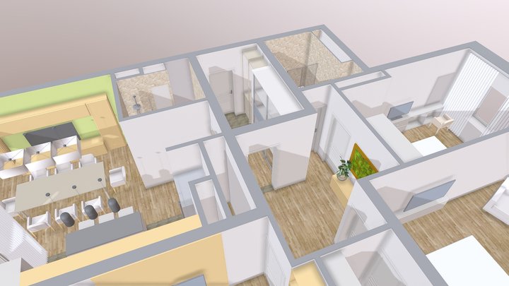 Вариант 1 3D Model