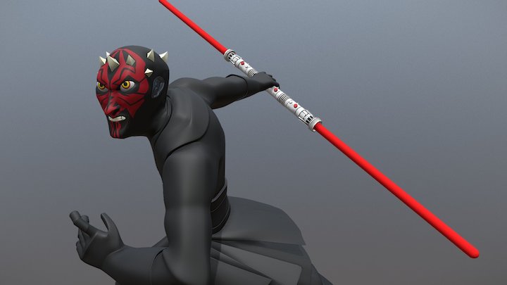 Darth Maul 3D Model