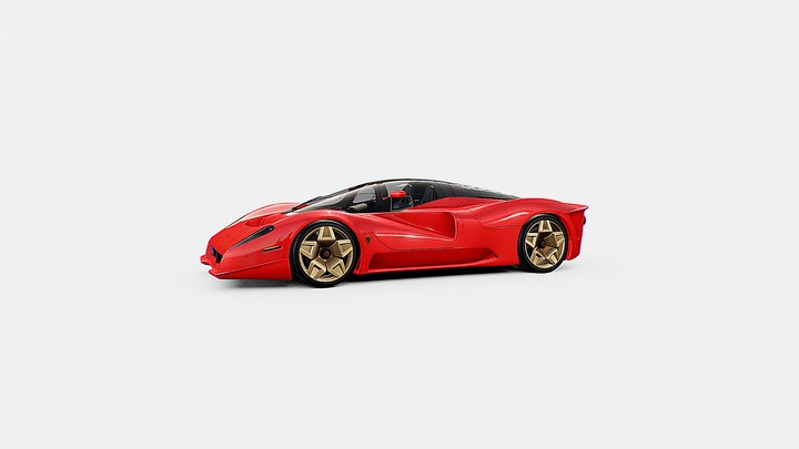 Ferrari P45 Pininfarina | www.vecarz.com – Modello 3D gratuito STL