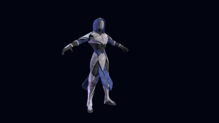 Persist Main Character 3D Model