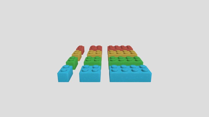 Brick Collection 3D Model