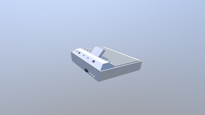Atari Final 3D Model
