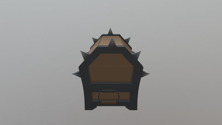 Pirate Chest 3D Model