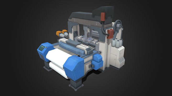 Automated Loom for Eco: Global Survival 3D Model