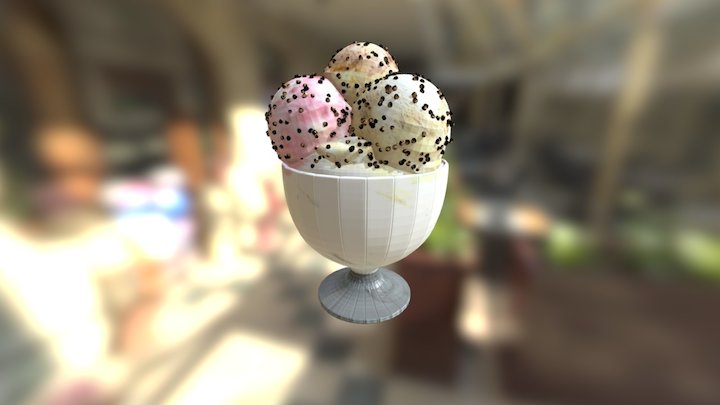 Ice Cream 04 3D Model