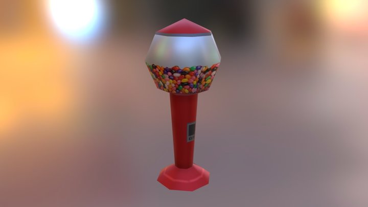 Candymachine 3D Model