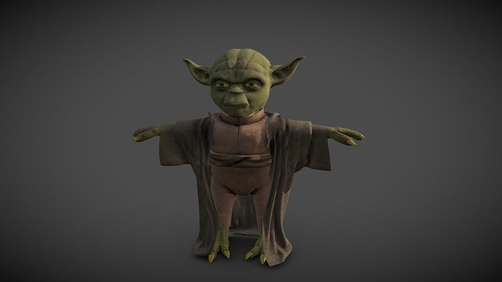 Yoda (Star Wars) 3D Model