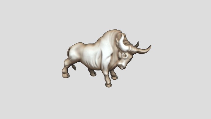 Bull 001 c4d – Gratis 3D-model STL