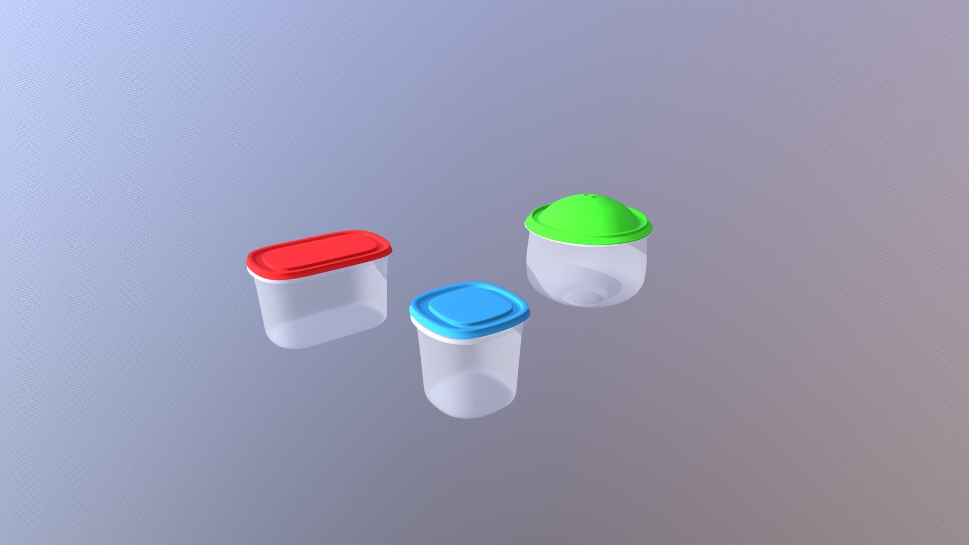 Food Container - Buy Royalty Free 3D model by walkermd [f8db7e0 ...