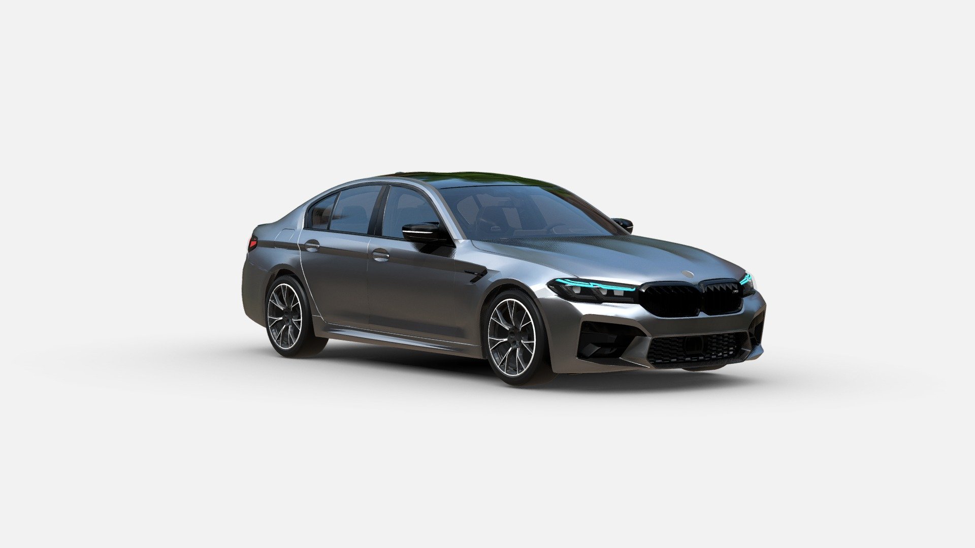 3d Model BMW M5 Competition 1:12 - Buy Royalty Free 3D model by zizian ...