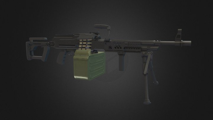 PKP-SP Pecheneg-SP 3D Model