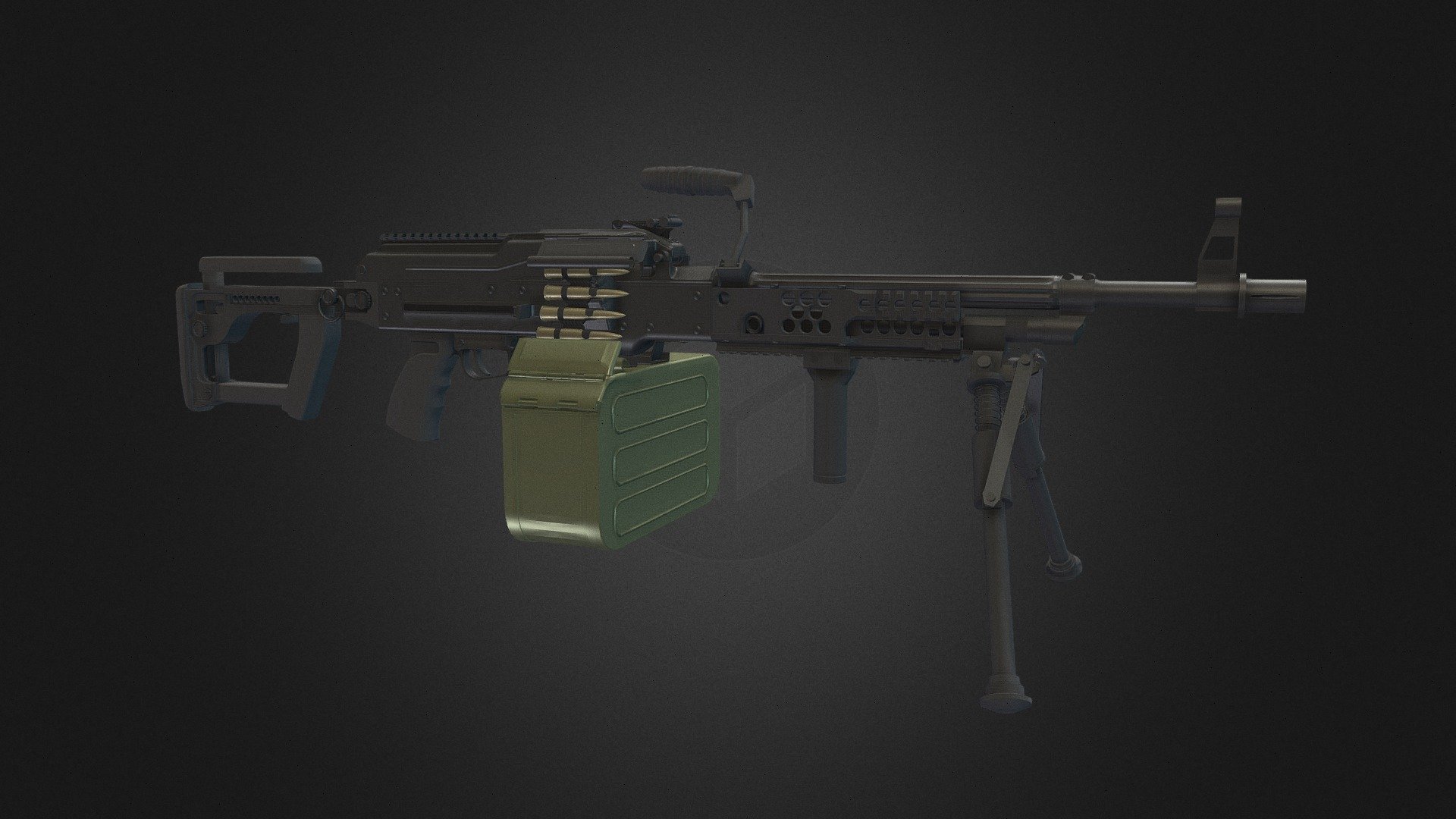 PKP-SP Pecheneg-SP - 3D model by RJLStudio (@J185) [f8dbea7] - Sketchfab