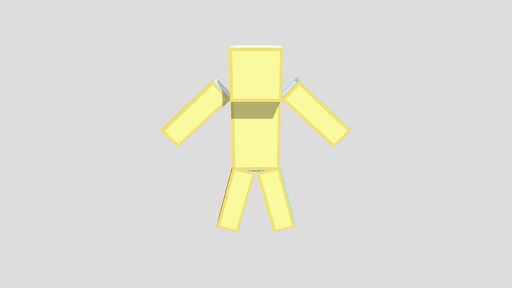 Dummy of Minecraft – Gratis 3D-model STL