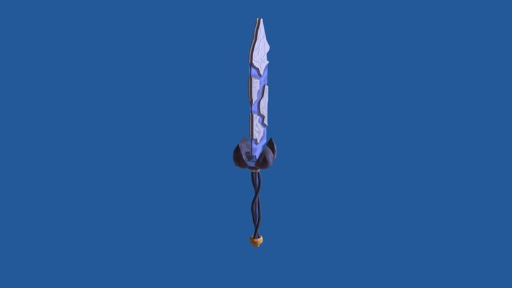 wow weapon dae 3D Model