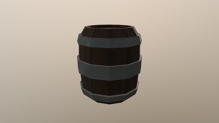 Barrel 1 3D Model