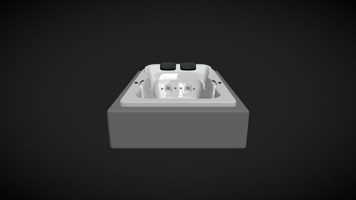 Banheira Teste 3D Model