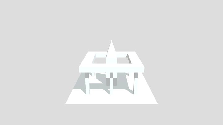 Egyptian Obelisk 3D Model