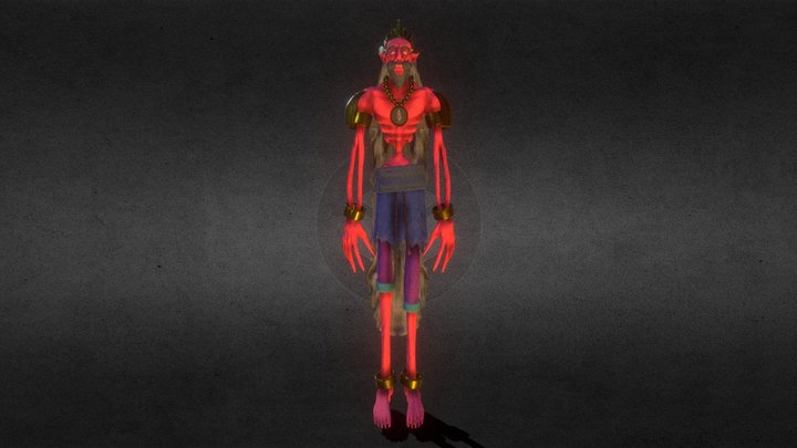 Jason Ryu Tanojo- Maskot Solo- UAS 3D Scultping 3D Model