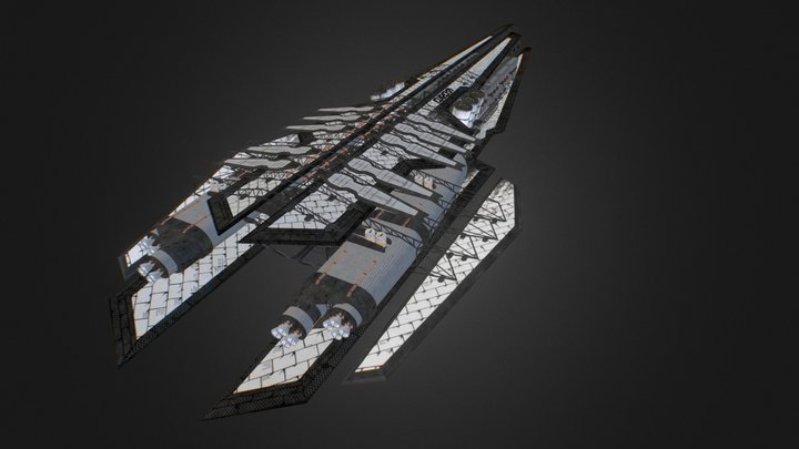 Eureka - cargo vessel 3D Model