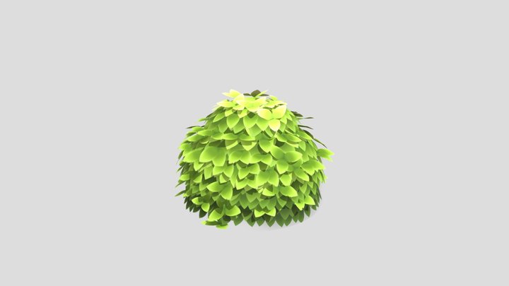 Bush 3D Model