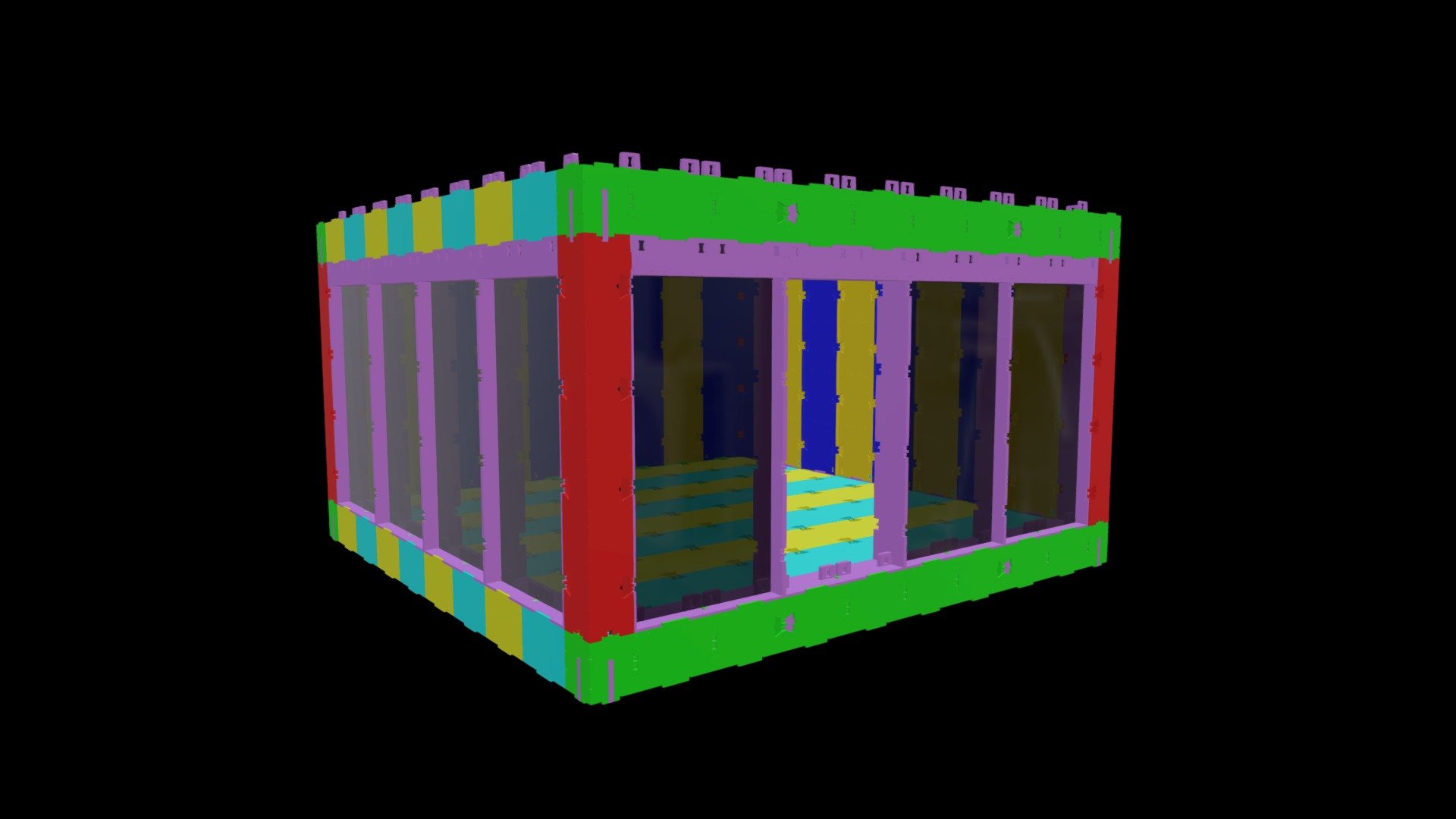 House 12 v2 (edited 4mm MDF laser model)