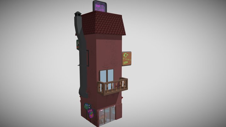 Tokyo House (Scene Element) 3D Model