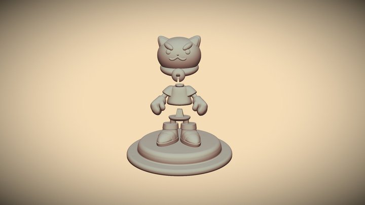 Puppet Cat 3d printable toy