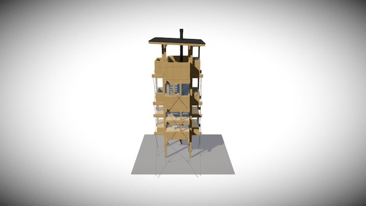 Elgtårn (Moose Tower) 3D Model