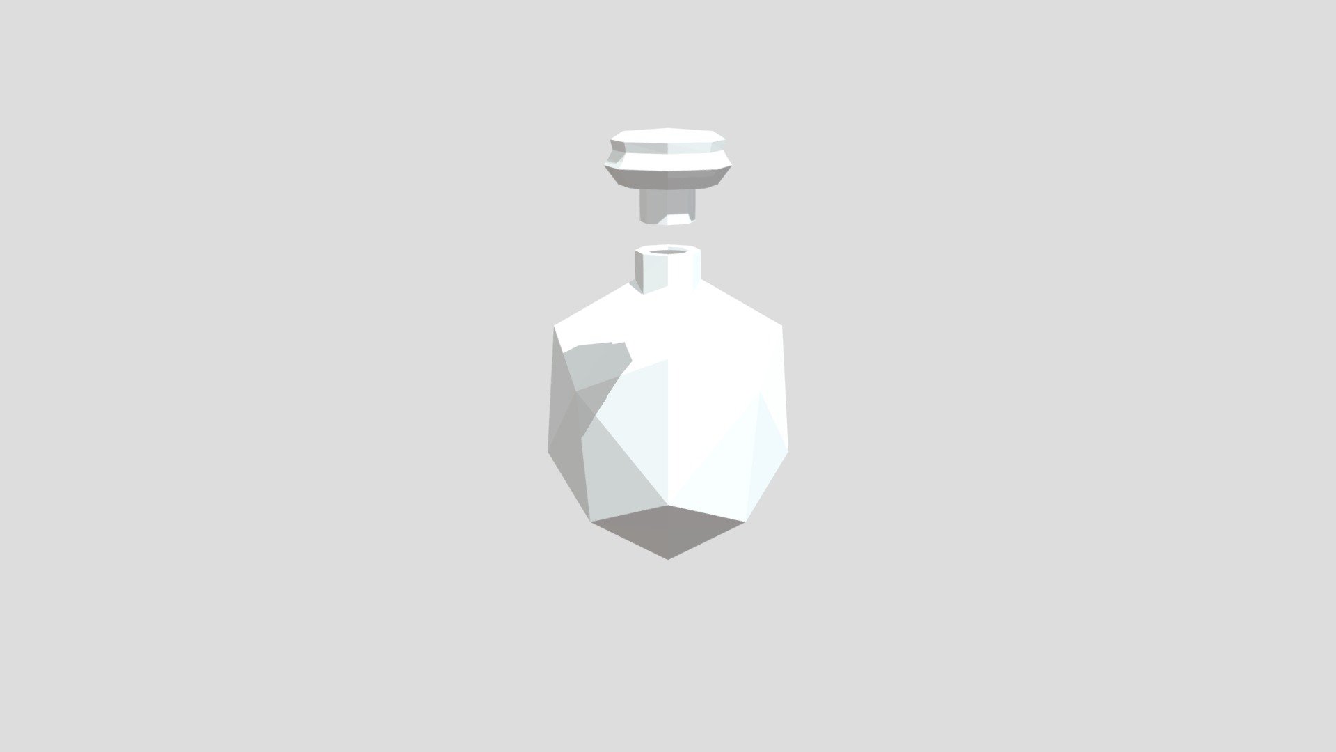 a bottle - Download Free 3D model by dwightstephenson09 [f8e44c5 ...