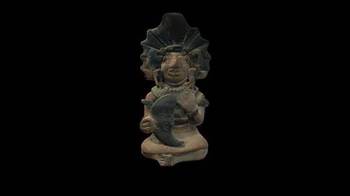 Rapid Scan Test - Distressed Mayan Figure 3D Model