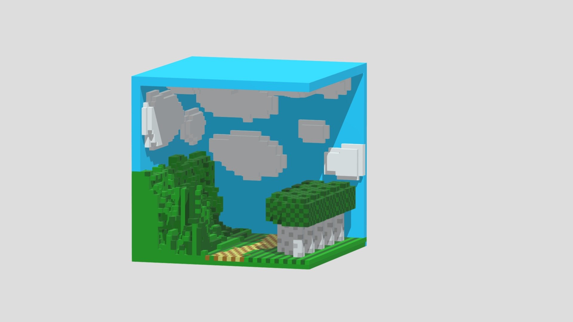 Sketchfab Diorama
